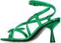 Pierre Hardy Groene Metalen Sandalen Green Dames - Thumbnail 3