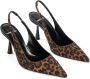 Pierre Hardy Leopard Slingback Pumps Brown Dames - Thumbnail 2