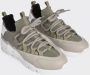 Pierre Hardy Trek Comet Sneakers in Khaki Grijs Wit Gray Heren - Thumbnail 3