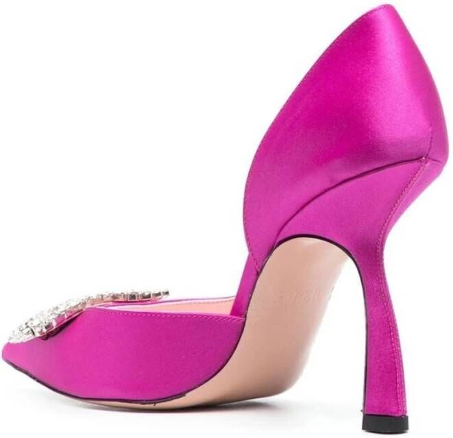 Piferi Ursula Satijnen Pumps Pink Dames