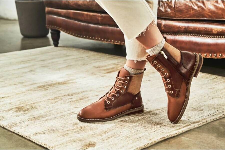 Pikolinos Ankle Boots Bruin Dames