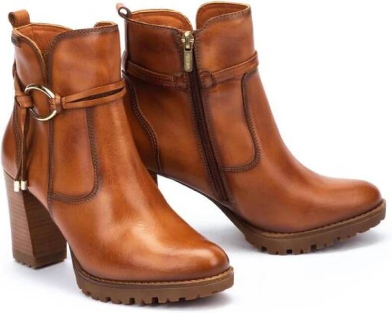 Pikolinos Ankle Boots Bruin Dames