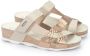 Pikolinos Beige Leren Sleehak Sandalen Beige Dames - Thumbnail 3