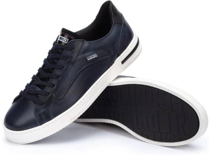 Pikolinos Blauwe Heren Sneaker Xativa Blue Heren