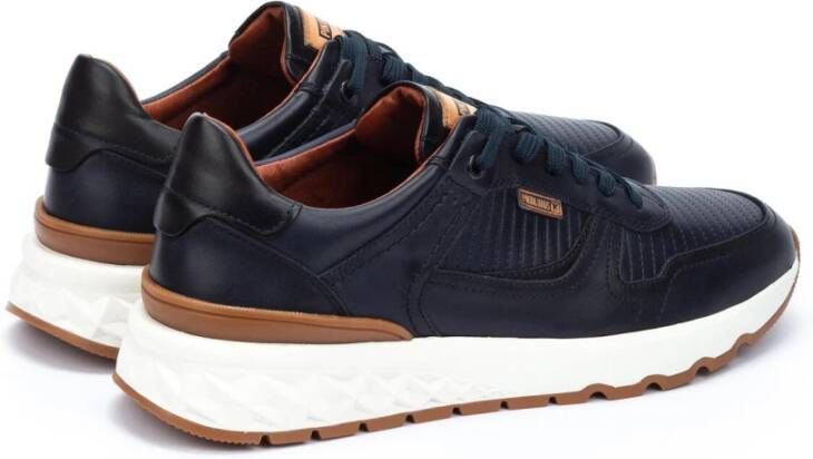 Pikolinos Blauwe Herensneaker Hoogwaardige Collectie Blue Heren