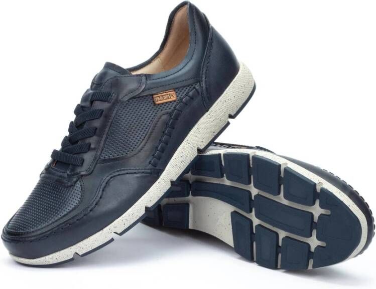 Pikolinos Blauwe herensneaker koop nu! Blue Heren