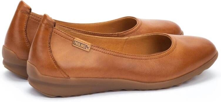 Pikolinos Bruine Ballerina Schoenen voor Vrouwen Brown Dames