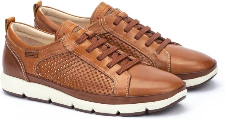 Pikolinos Bruine Heren Sneaker Fuencarral Stijl Brown Heren