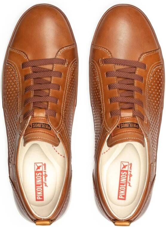 Pikolinos Bruine Heren Sneaker Fuencarral Stijl Brown Heren