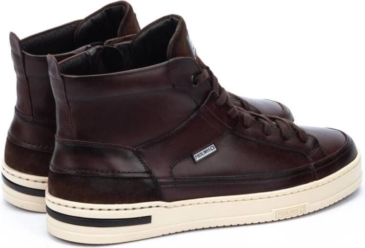 Pikolinos Bruine Heren Sneaker Xativa Stijl Brown Heren