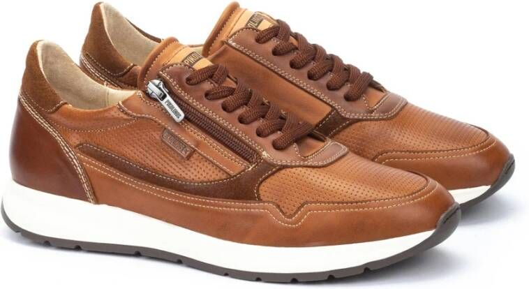 Pikolinos Bruine herensneakercollectie Brown Heren