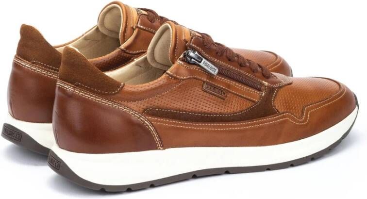 Pikolinos Bruine herensneakercollectie Brown Heren