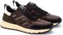 Pikolinos Bruine Leren Heren Sneaker Brown Heren - Thumbnail 2