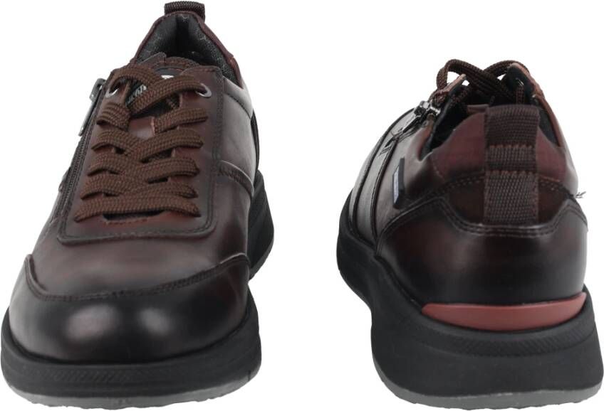 Pikolinos Bruine Leren Heren Sneaker Brown Heren