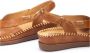 Pikolinos Bruine leren sandaal Cadaques stijl Brown Dames - Thumbnail 3