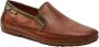 Pikolinos Casual Camel Leren Loafers Brown - Thumbnail 5