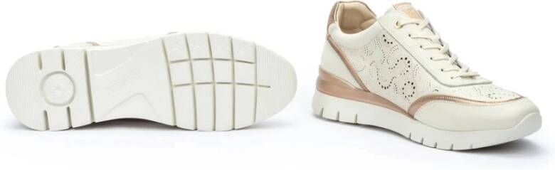 Pikolinos Comfortabele Cantabria Sneaker Off White Dames