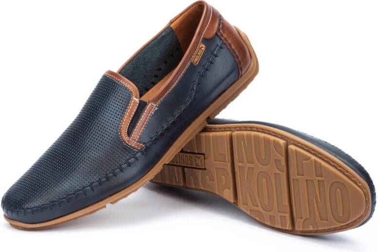 Pikolinos Elegante Conil Leren Loafer voor Heren Blue Heren