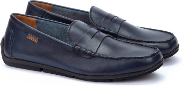 Pikolinos Elegante Conil Leren Loafer voor Heren Blue Heren