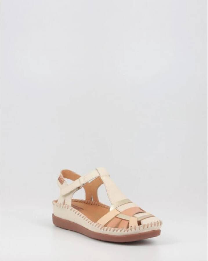 Pikolinos Flat Sandals Beige Dames