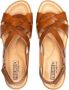 Pikolinos Comfortabele Arenales Sleehak Sandalen Brown Dames - Thumbnail 9