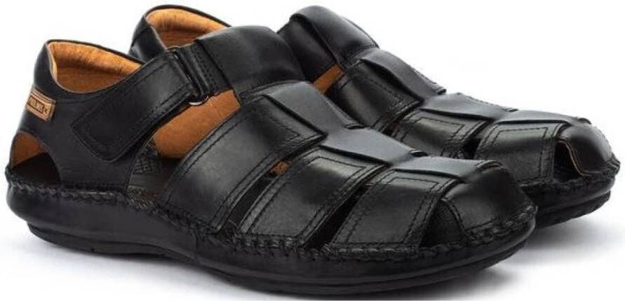 Pikolinos Flat Sandals Zwart Heren