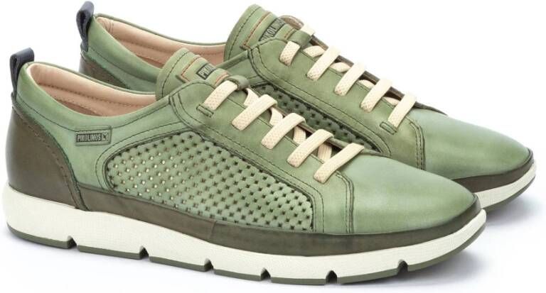 Pikolinos Fuencarral Heren Sneaker Groen Green Heren