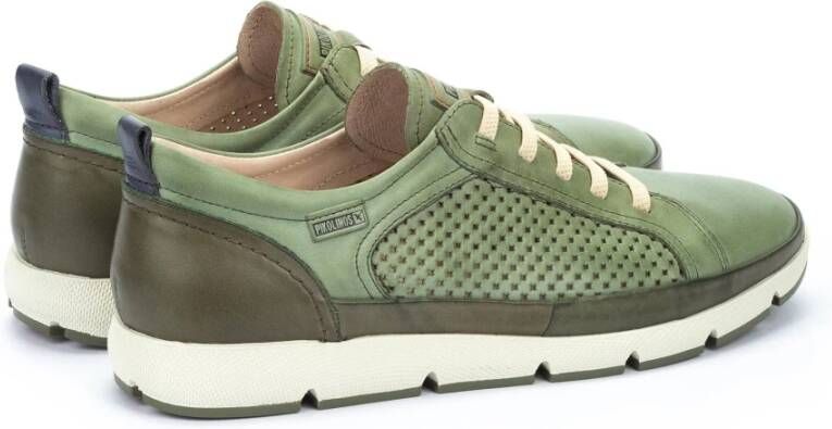 Pikolinos Fuencarral Heren Sneaker Groen Green Heren