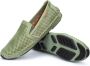 Pikolinos Groene leren herenloafer Green Heren - Thumbnail 6