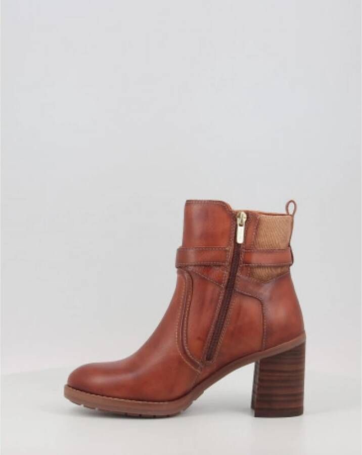 Pikolinos Heeled Boots Bruin Dames