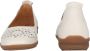 Pikolinos Off White Geperforeerde Dames Ballerina Beige Dames - Thumbnail 5