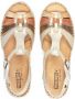 Pikolinos Off white sleehak leren sandaal Beige Dames - Thumbnail 6