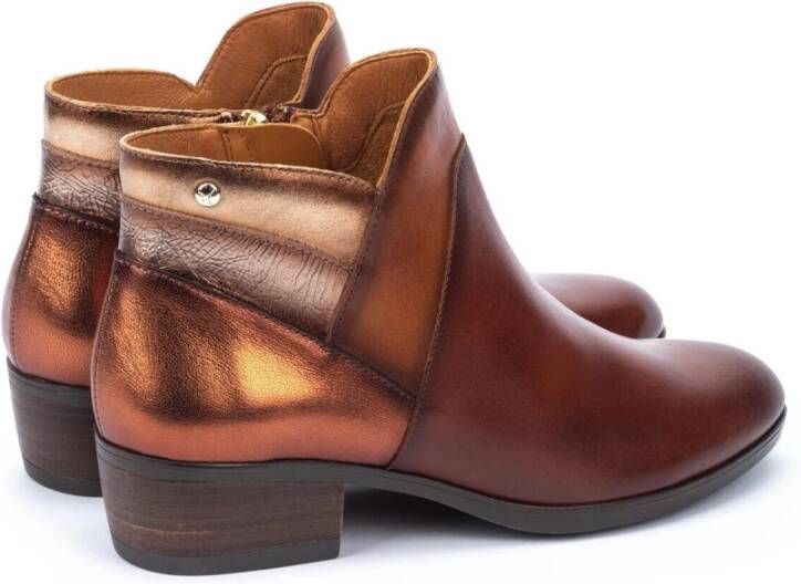 Pikolinos Korte Laars Daroca W1U-8732 Cognac Metallic - Foto 4