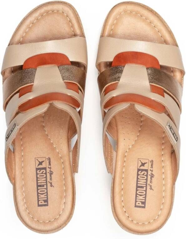 Pikolinos Verhoog je stijl met Arenales sandalen Beige Dames