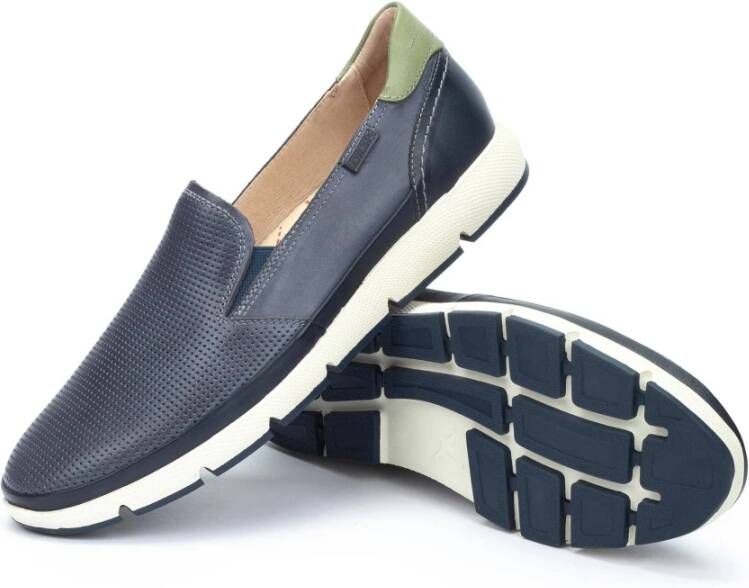 Pikolinos Zomer Heren Loafer Blauw Blue Heren