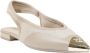 Pinko Leren Dames Sandalen Lente Zomer Collectie Beige Dames - Thumbnail 13