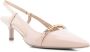 Pinko Beige Slingback Platte Schoenen Rubberen Zool Beige Dames - Thumbnail 4