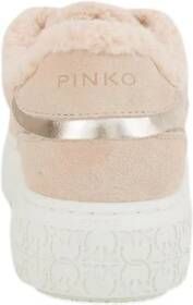 PINKO Lage Sneakers Dames Yoko 1.0 Sneaker Maat: 41 Materiaal: Suède Kleur: Beige - Foto 5