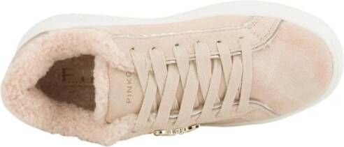 PINKO Lage Sneakers Dames Yoko 1.0 Sneaker Maat: 41 Materiaal: Suède Kleur: Beige - Foto 6