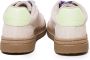 Pinko Beige Trainers Sneakers Borduursel Logo Veters Beige Dames - Thumbnail 3