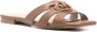 Pinko Cut-Out Camel Brown Schoenen Brown Dames - Thumbnail 4