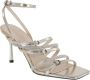 Pinko Elegante Terry Jurk Gray Dames - Thumbnail 2