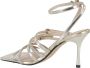 Pinko Elegante Terry Jurk Gray Dames - Thumbnail 3