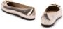 Pinko Gouden Platte Schoenen met Logo Binnenzool Gray Dames - Thumbnail 2