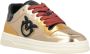 PINKO Lage Sneakers Dames Mandy 01 Maat: 36 Materiaal: Leer Kleur: Goud - Thumbnail 5