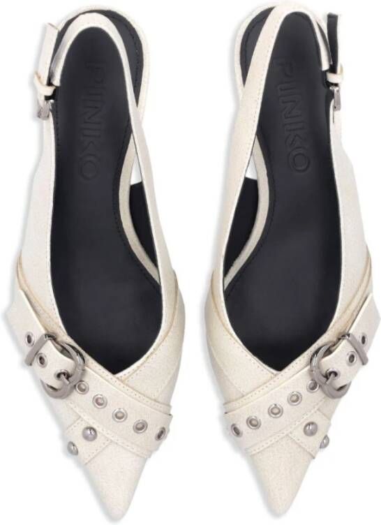 pinko Grijze Slingback Schoenen Gray Dames