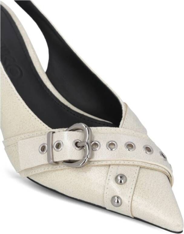 pinko Grijze Slingback Schoenen Gray Dames