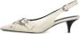 Pinko Grijze Slingback Schoenen Gray Dames - Thumbnail 6