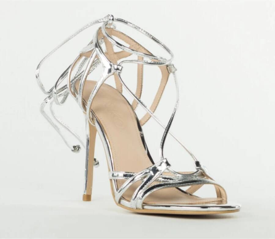 pinko High Heel Sandals Green Dames