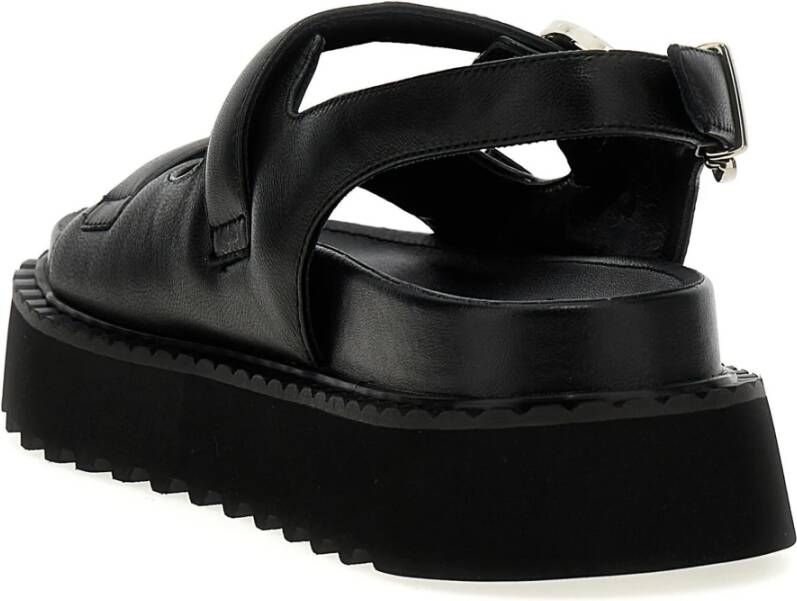 pinko Kate Sandal 03 Black Dames